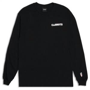 NEW CARROTS men's home long sleeve shirt in black